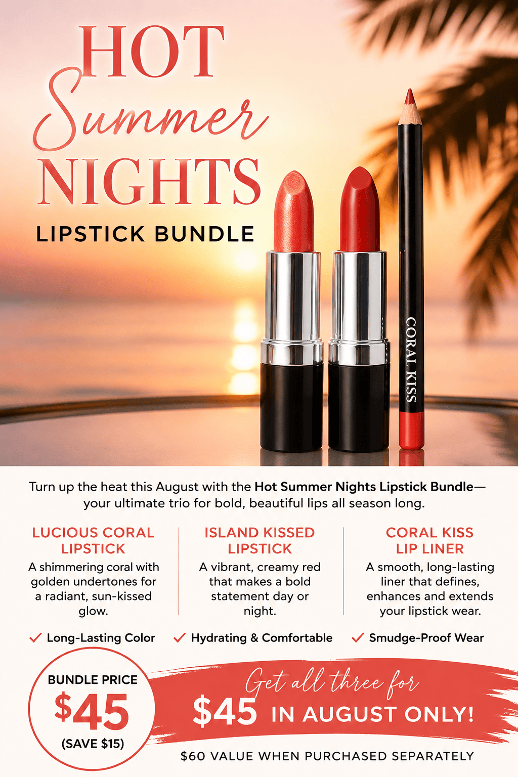 HOT SUMMER NIGHTS LIP COLLECTION